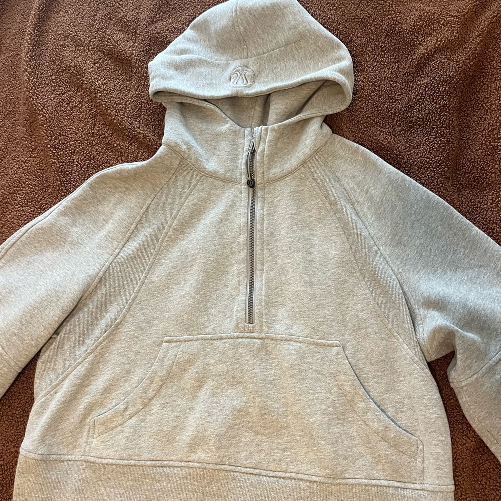 Lululemon Athletica Gray Zip-Up Hoodie